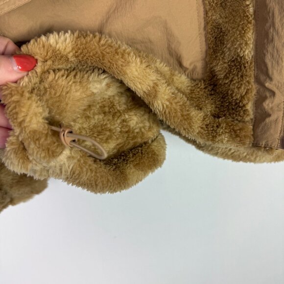 NWT Joylab Zip-Up Cropped Winter High-Pile Fleece Jacket Size Small S NEW - Picture 7 of 15